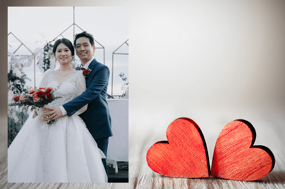 Timothy Pascual and Christine Go