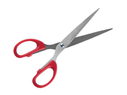 Red scissors