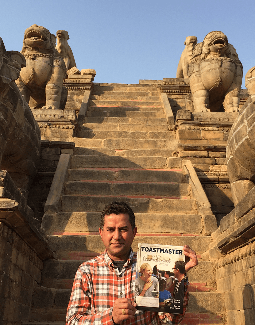 Tek Raj Gyawai, CC, from Manassas Park, Virginia, visits Bhaktapur Durbar Square in Nepal.