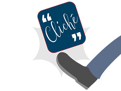 Toastmasters kick cliche
