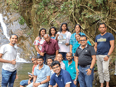 SriLankan Arilines Toastmatsers group photo