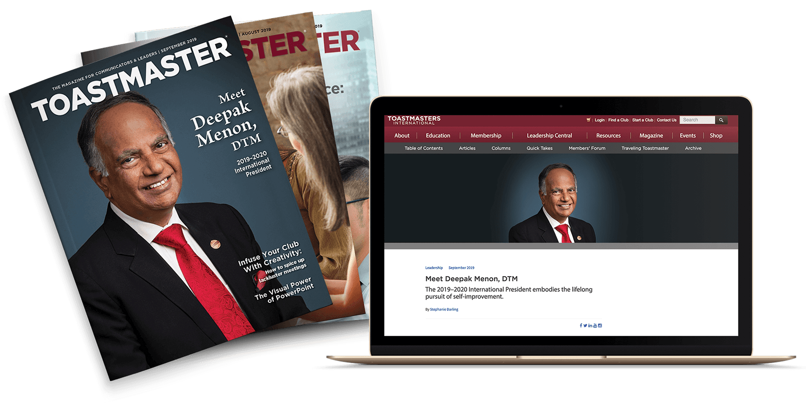 The first web-based edition of the magazine made its debut in October 2016.