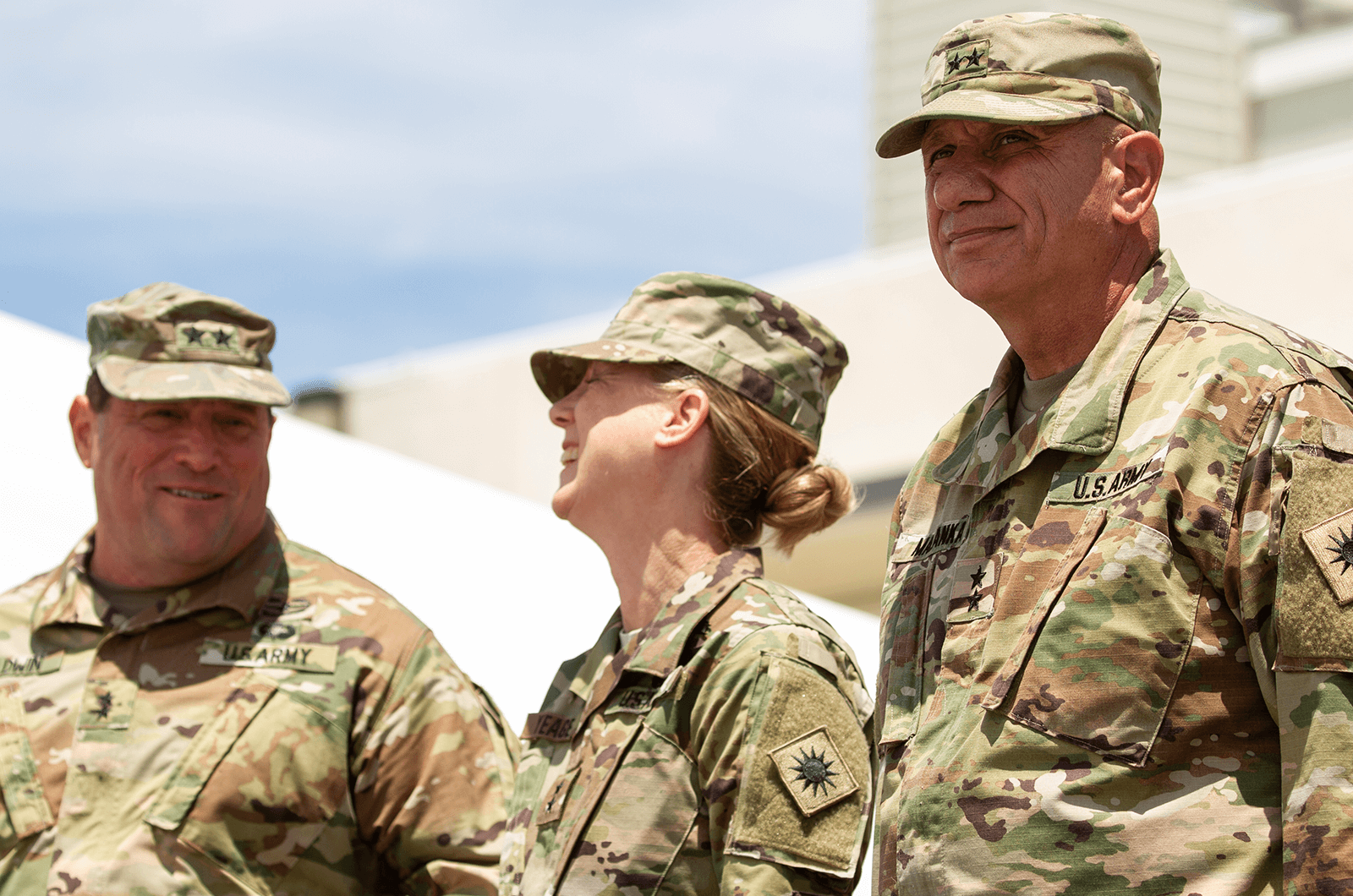 U.S. Army Maj. Gen. Laura Yeager takes command of the California Army National Guard's 40th Infantry Division during a ceremony on June 29, 2019, at Joint Forces Training Base in Los Alamitos, California. Yeager is the first woman to command a U.S. Army infantry division. *Photos by the California National Guard
