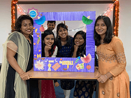 Group of people celebrating