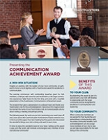 Comm Achievement Award